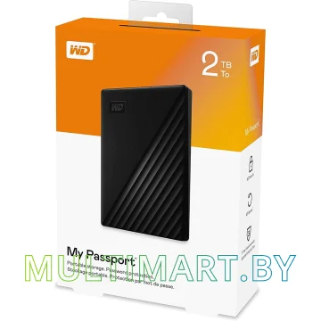 Внешний жесткий диск WD My Passport 2TB (WDBYVG0020BBK) картинка 7